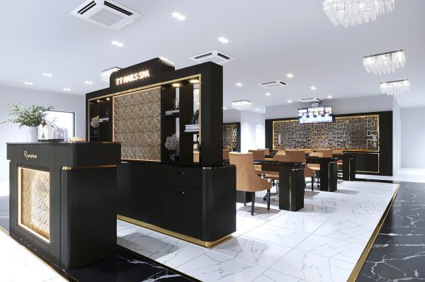 Nội thất tiệm Nail cao cấp xuất khẩu